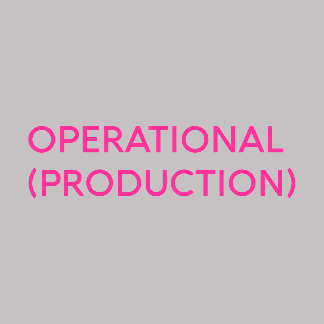 Operational - Production